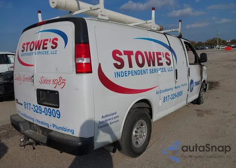 2021 Chevrolet Express Cargo Rwd 2500 Regular Wheelbase Wt z USA, uszkodzony, nr VIN 1GCWGAFP8M1302619